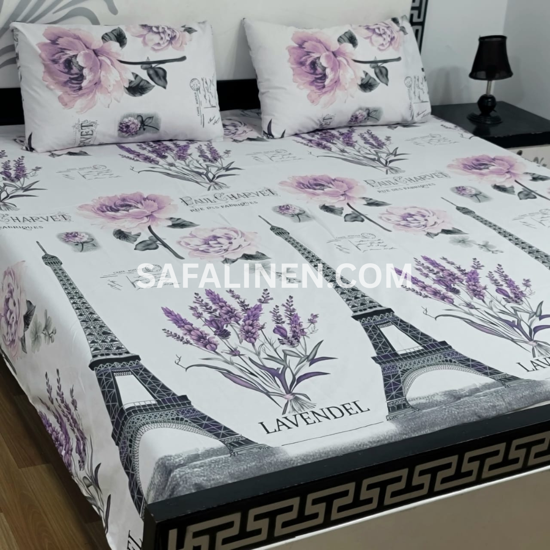 3 Pcs Bed sheet B-08