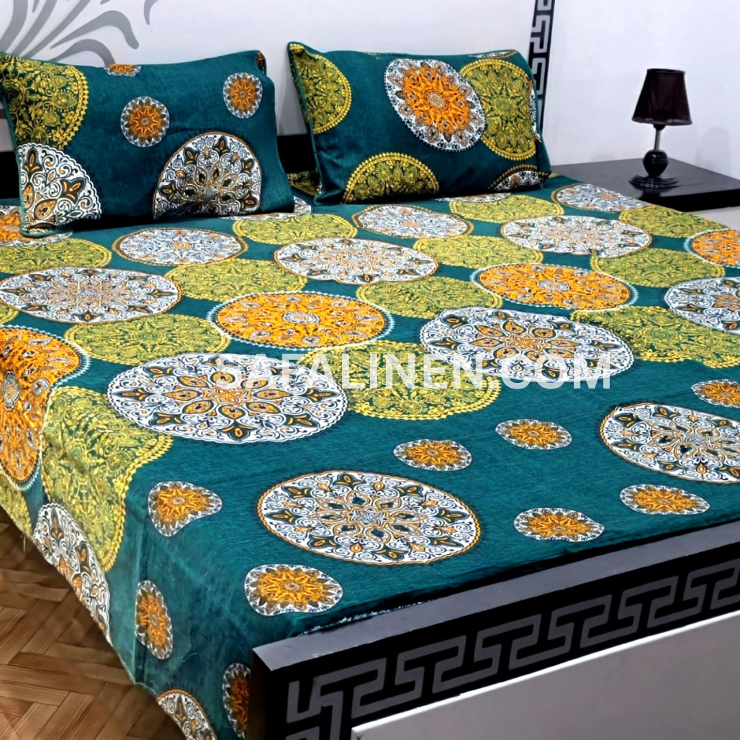 3 Pcs Bed sheet B-39