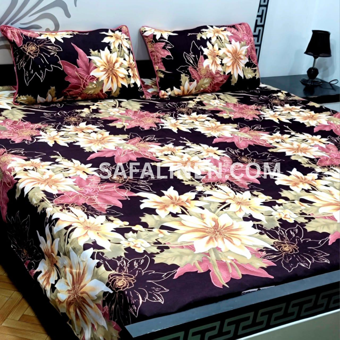 3 Pcs Bed sheet B-48
