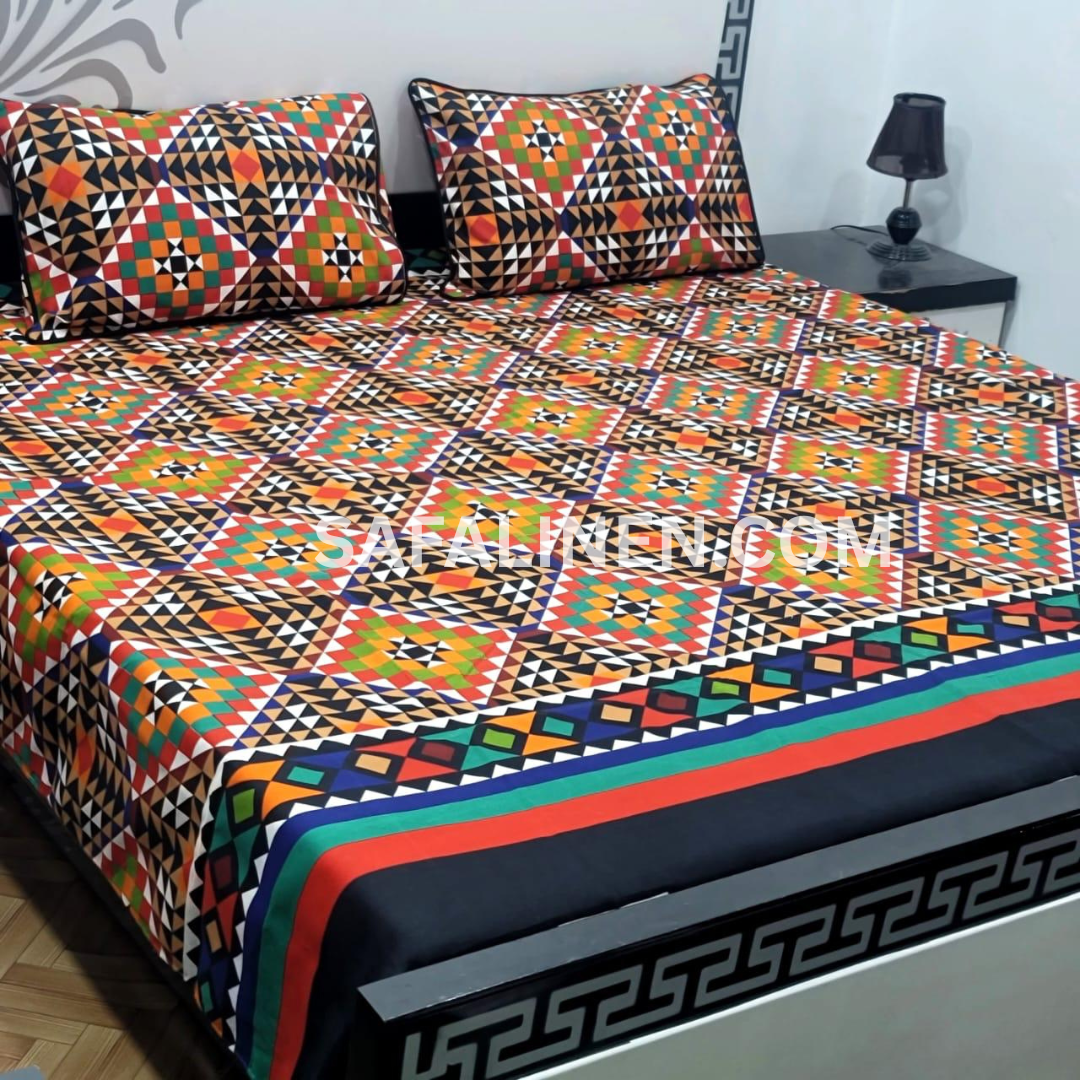 3 Pcs Bed sheet B-50