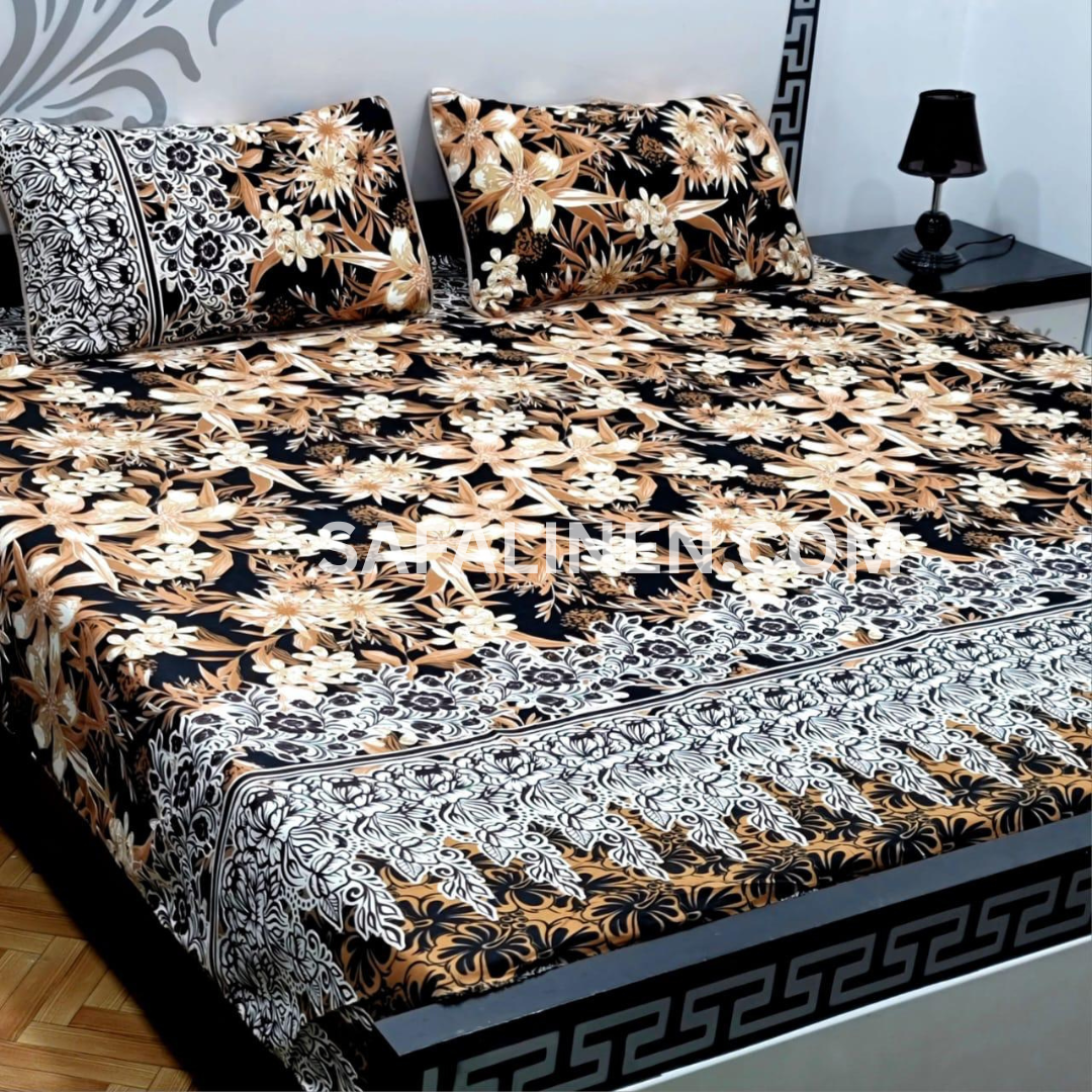3 Pcs Bed sheet B-58