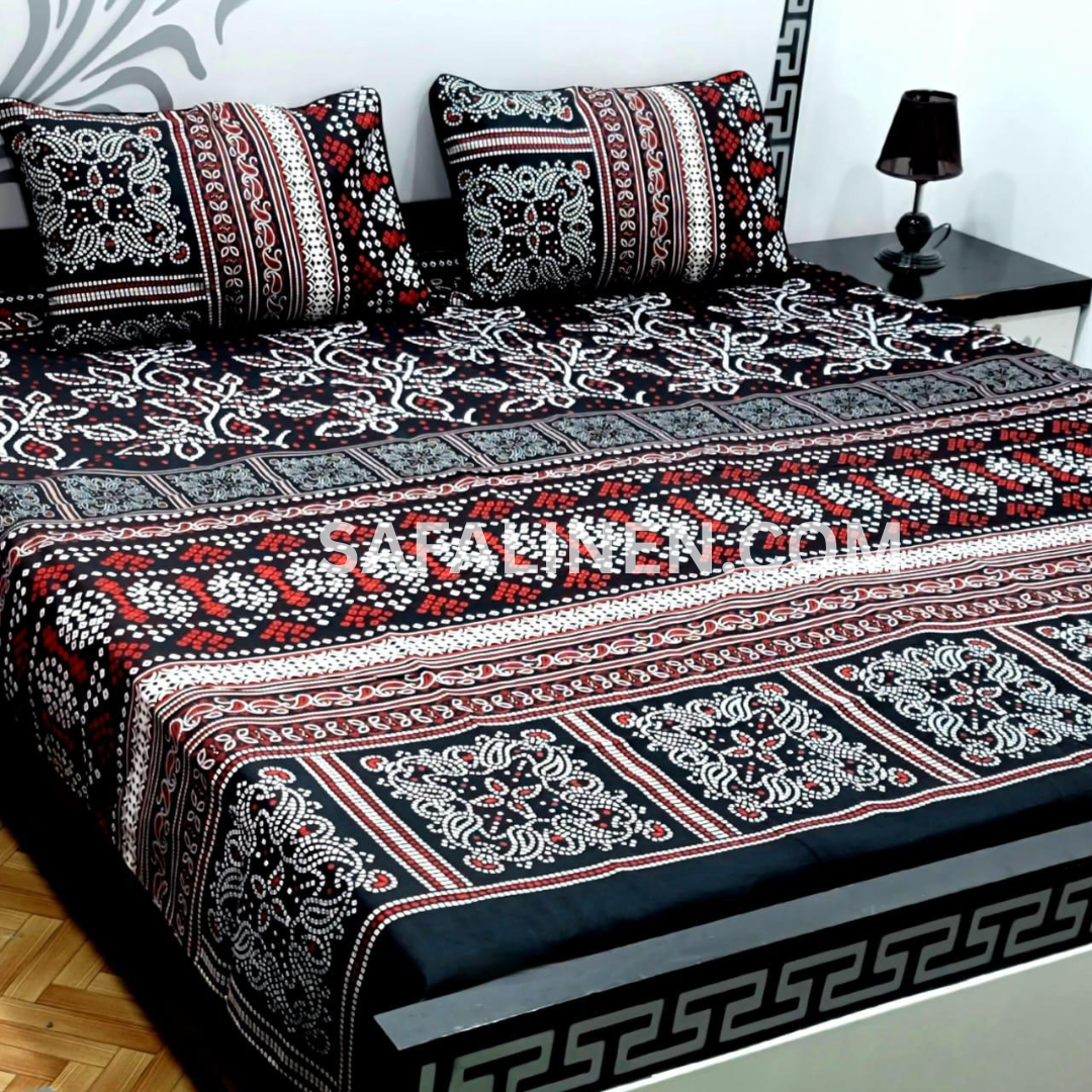 3 Pcs Bed sheet B-61