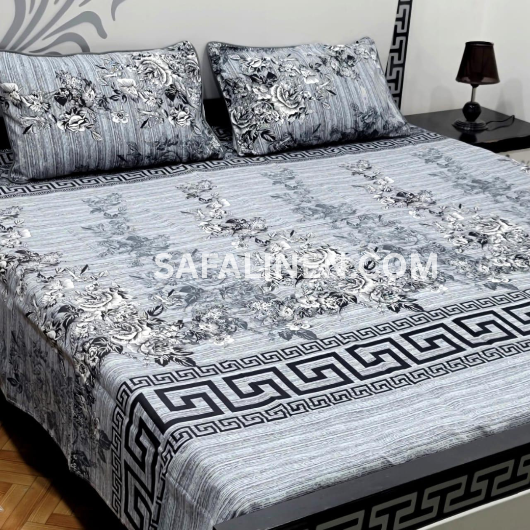 3 Pcs Bed sheet B-68